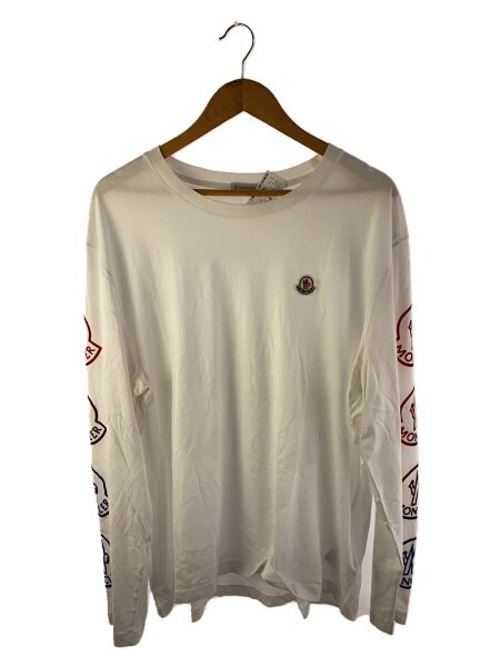 MONCLER(モンクレール) / 長袖Tシャツ/XXL/コットン/WHT/無地 