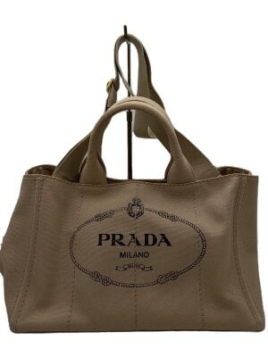 PRADA(プラダ) / トートバッグ/三角ロゴ/ナイロン/PNK/変色有 | 中古品