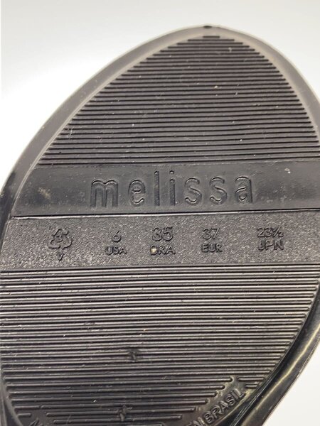 melissa(メリッサ) / サンダル/23.5cm/BLK/PVC/MI-21-AJ211-19 | 中古