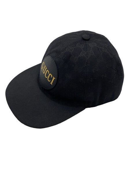 GUCCI(グッチ) / グッチ/キャップ/GGキャンバス/M/576253/ブラック 