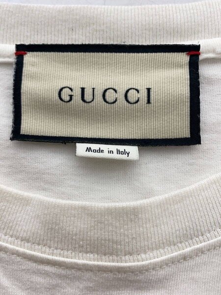 GUCCI(グッチ) / グッチ/Tシャツ/565806/M/コットン/汚れ有 | 古着の