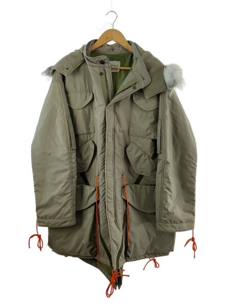 GREG LAUREN(グレッグローレン) / モッズコート/1/ポリエステル/KHK 