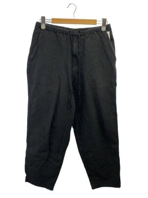 美品 24SS コモリ COMOLI コットン ダックス テーパード パンツ 黒 COMOLI コモリ 25SS コットンダックス テーパードパンツ 2 ブラック