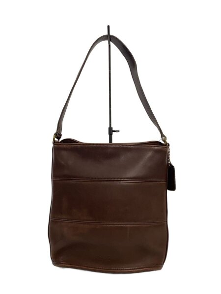 COACH(コーチ) / ショルダーバッグ_キャメル/レザー/BRW | 中古品の 