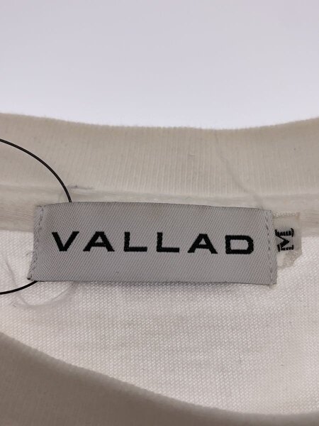 VALLAD(バラッド) / 花本/Tシャツ/M/--/WHT/プリント/襟汚れ有 