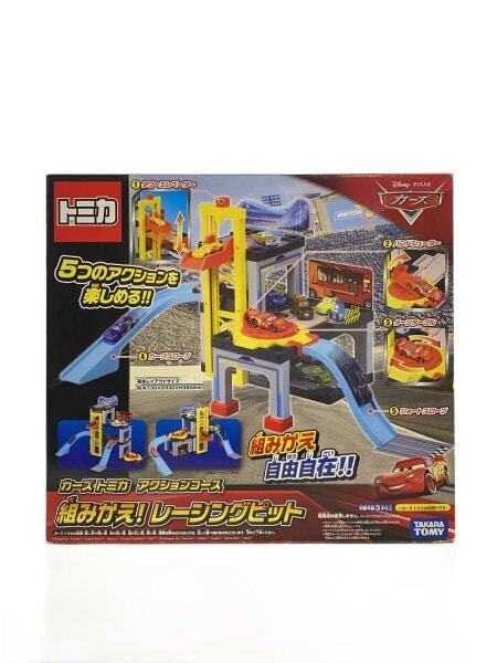 トミカ カーズ 組みかえ！レーシングピット TAKARA TOMY(タカラトミー) / 男の子/組みかえ!レーシングピット