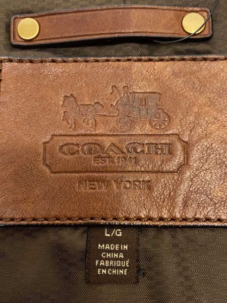 COACH(コーチ) / レザージャケット・ブルゾン/L/レザー/BRW// | 古着の