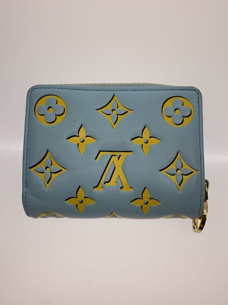 LOUIS VUITTON(ルイヴィトン) / 2つ折り財布/レザー/BLU/レディース LOUIS VUITTON(ルイヴィトン) / 2つ折り財布/レザー/BLU/レディース