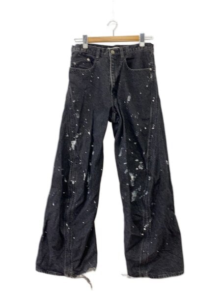 NVRFRGT(ネヴァーフォーゲット) / 3D Twisted Wide Leg Jeans PAINT 
