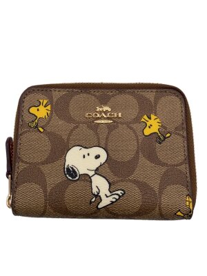 COACH(コーチ) / シグネチャー/2つ折り財布/キャンバス/BRW/総柄