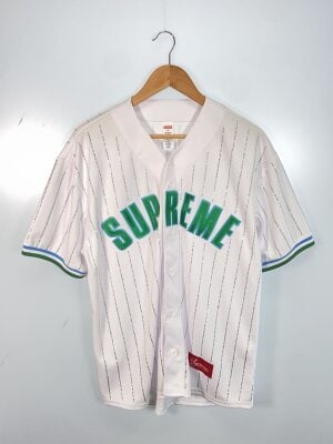 Supreme(シュプリーム) / 22AW/denim baseball jersey半袖シャツ/M