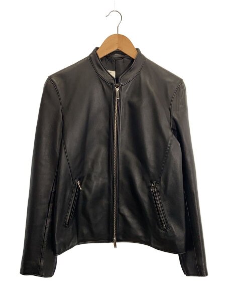 STUDIOUS(ステュディオス) / シングルライダースジャケット/3/羊革/BLK  