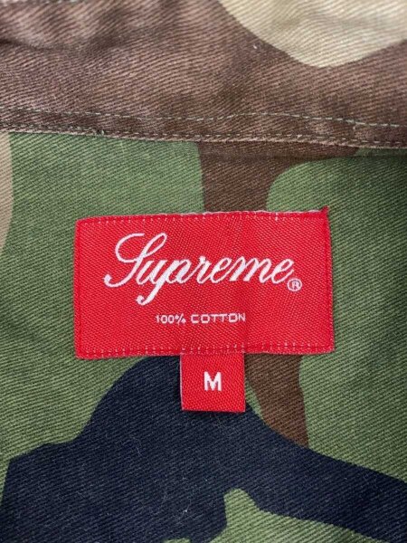 Supreme / 長袖シャツ/M/コットン/GRN Supreme(シュプリーム) / 長袖シャツ/M/コットン/GRN | 古着の販売