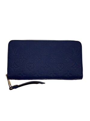 LOUIS VUITTON(ルイヴィトン) / ジッピー・ウォレット_エピ_NVY/牛革