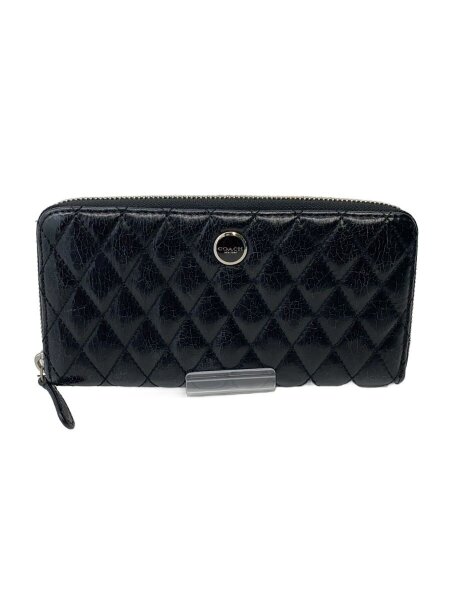 COACH(コーチ) / 長財布/--/BLK/無地/レディース | 中古品の販売・通販 