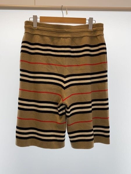 BURBERRY(バーバリー) / 19SS/Kenton Striped Knit Shorts/M/ウール