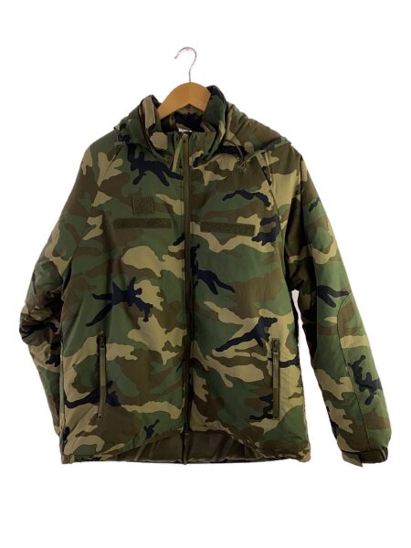 HOUSTON / ダウンジャケット/S/ナイロン/KHK/カモフラ/50323 HOUSTON(ヒューストン) / ダウンジャケット/XL/ナイロン/GRN/カモフラ