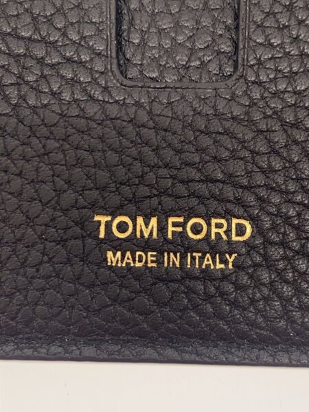 TOM FORD(トムフォード) / 2つ折り財布/マネークリップ/レザー/BLK