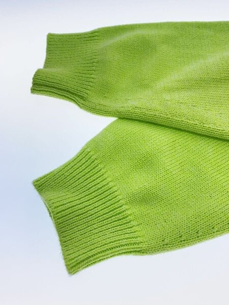 MEIAS(メイアス) / ニット・セーター(厚手)/L/コットン/GRN/無地/CSKP0