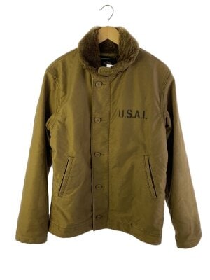 SKULL WORKS(スカルワークス) / デッキジャケット/M/コットン/ブラック