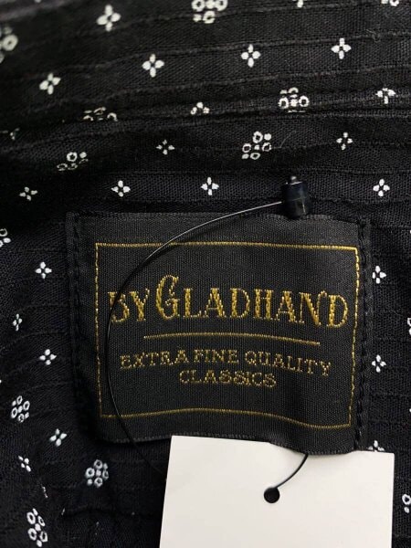 by GLAD HAND(バイグラッドハンド) / 長袖シャツ/M/コットン/BLK/総柄 