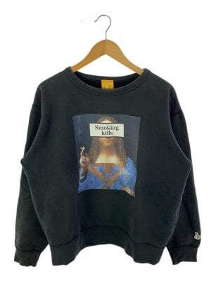 FR2(エフアールツー) / タバコ柄/半袖シャツ/M/ブラック/FRS013/色褪せ