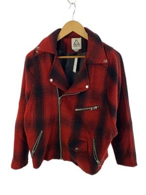 ◆30 レア 当時物 UNIF ユニフ 鋲 カットソー 赤 黒 チェック 柄 UNIF（ユニフ）の中古品の通販サイト セカンドストリートオンラインストア