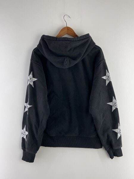 ☆ STUSSY ステューシー ジップパーカー ストリート グレー Lサイズ