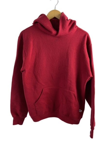 Russell athletic 古着 パーカー赤 90s usa製 russell high cotton
