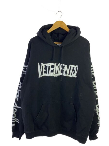VETEMENTS(ヴェトモン) / パーカー/S/コットン/BLK/UA52TR910W/21AW 