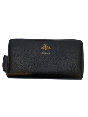 GUCCI(グッチ) / 長財布/二つ折り/レザー/ブラック/グッチシマ/233154