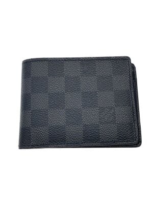 LOUIS VUITTON(ルイヴィトン) / 2つ折り財布/レザー/BLK/メンズ/M80788