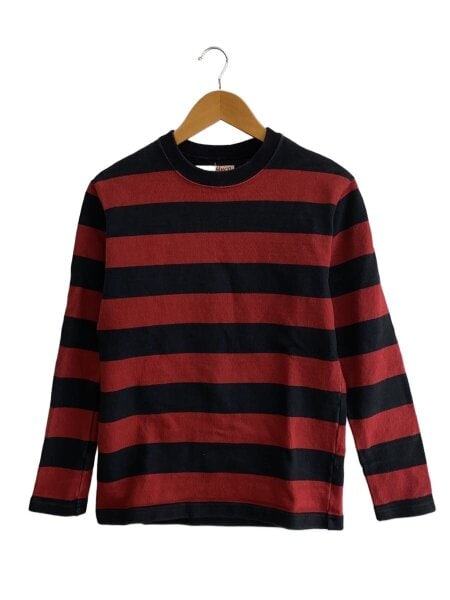 BUCO(ブコ) / Tシャツ/M/コットン/RED/ボーダー/STRIPE RACING JERSEY 