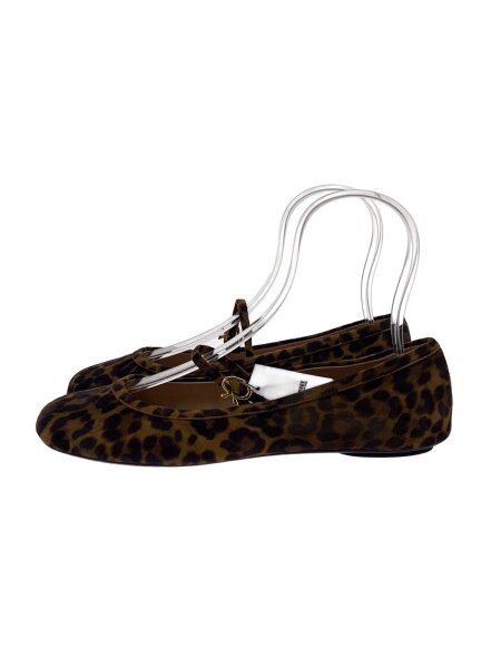 Gianvito Rossi(ジャンビトロッシ) / フラットパンプス/38/BRW