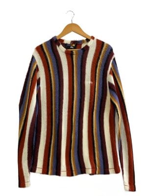 STUSSY(ステューシー) / MIXED PRINT ALPACA SWEATER/ニット・セーター