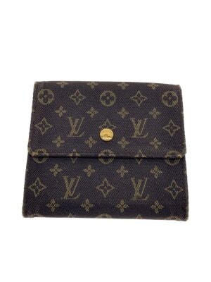 LOUIS VUITTON(ルイヴィトン) / 2つ折り財布/--/BLK/モノグラム/メンズ