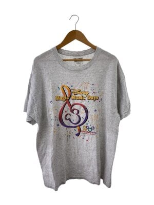 Disney(ディズニー) / Tシャツ/L/コットン/WHT/プリント/状態考慮/90s