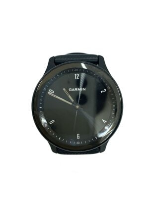 GARMIN(ガーミン) / スマートウォッチ/デジタル/ラバー/BLK/PUP