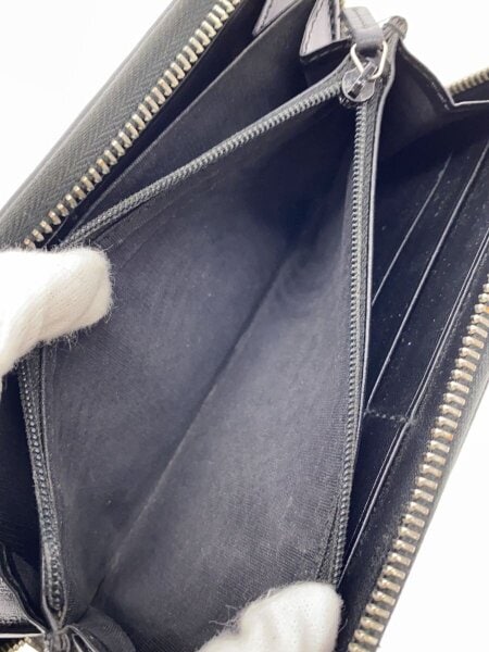 GUCCI(グッチ) / ジップアラウンドウォレット_GGエンボス/レザー/BLK