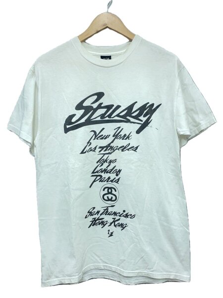 STUSSY(ステューシー) / 00s/WTAPS/25周年/Tシャツ/M/コットン/WHT 