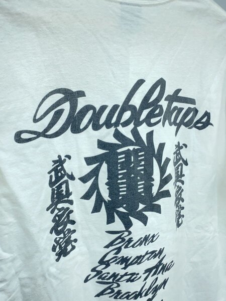 00s old stussy wtaps ダブルタップス Tシャツ 25周年 STUSSY(ステューシー) / 00s/WTAPS/25周年/Tシャツ/M/コットン/WHT