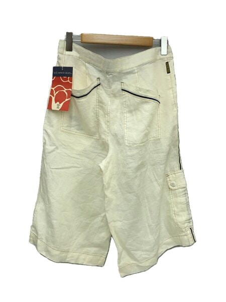 GIORGIO ARMANI / 90s/archive/リネンワイドショートパンツ/32/リネン/BEG/無地/B6S25GJ-T1// GIORGIO ARMANI ショートパンツ レディース ジョルジオアルマーニ 中古