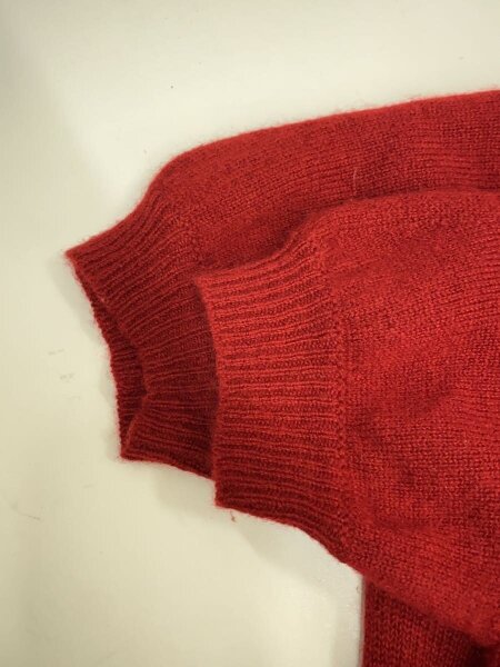 GUCCI(グッチ) / ニット・セーター(薄手)/XS/カシミア/RED/無地 | 古着