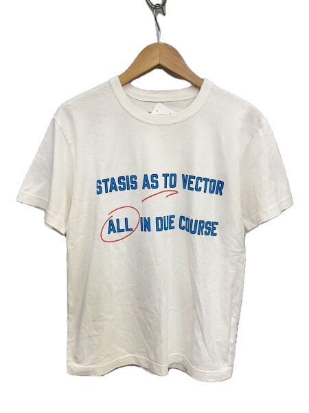 sacai(サカイ) / Lawrence Weiner Tee/Tシャツ/1/コットン/WHT/18 