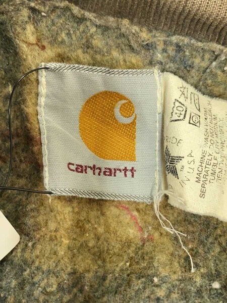 Carhartt / 80s/USA製/ジャケット/L/コットン/BEG/無地/CB2095 Carhartt(カーハート) / 80s/USA製/ジャケット/L/コットン/BEG/無地