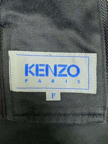 KENZO / 90s/archive/バックロゴ/ジャケット/FREE/コットン/BLK KENZO(ケンゾー) / 90s/archive/バックロゴ/ジャケット/FREE/コットン
