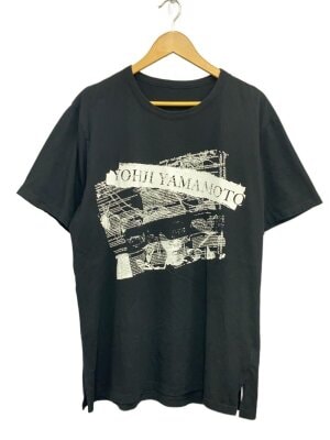 YOHJI YAMAMOTO(ヨウジヤマモト) / Tシャツ/3/コットン/WHT/FQ-T90-099