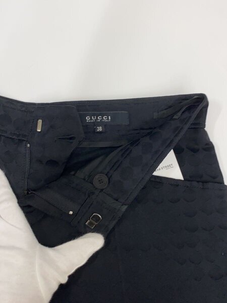 GUCCI(グッチ) / トムフォード期/スラックスパンツ/38/コットン/BLK
