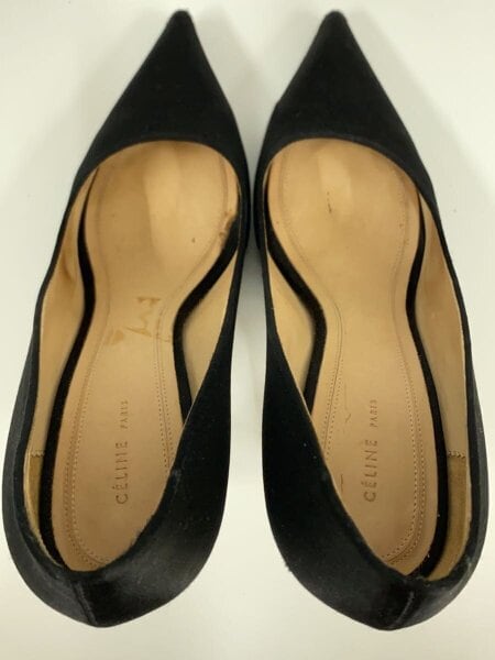 CELINE(セリーヌ) / パンプス/36.5/BLK/ベロア | 中古品の販売・通販