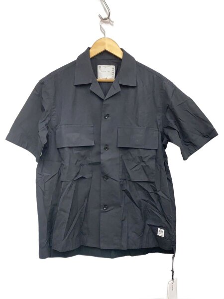 sacai(サカイ) / 23ss/半袖シャツ/3/コットン/BLK/23-03172M// | 古着 